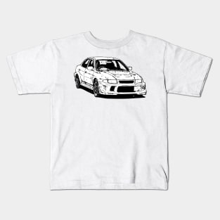 Ichijo's Mitsubishi Lancer Evolution 2 [ Initial D ] Kids T-Shirt